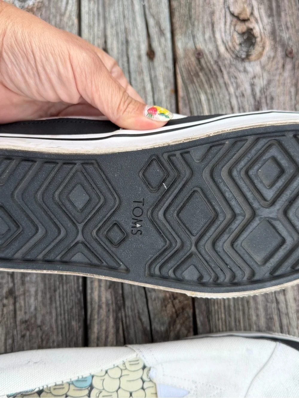 Toms casual white